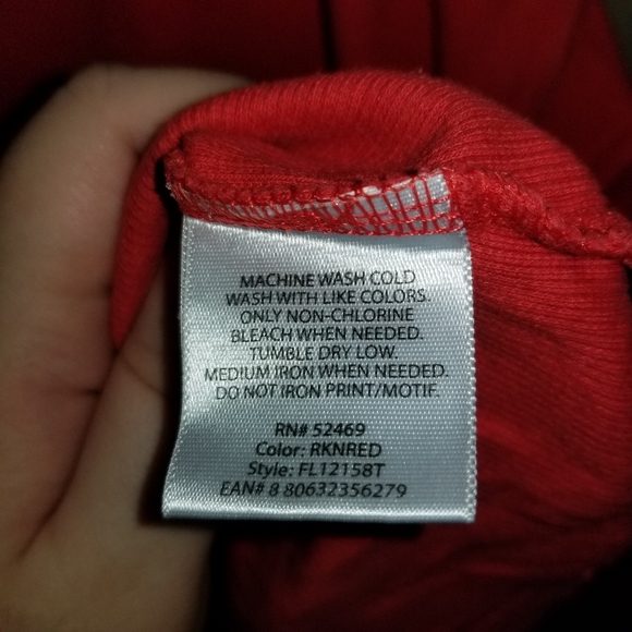 Red Lacy Camisole - Picture 4 of 4